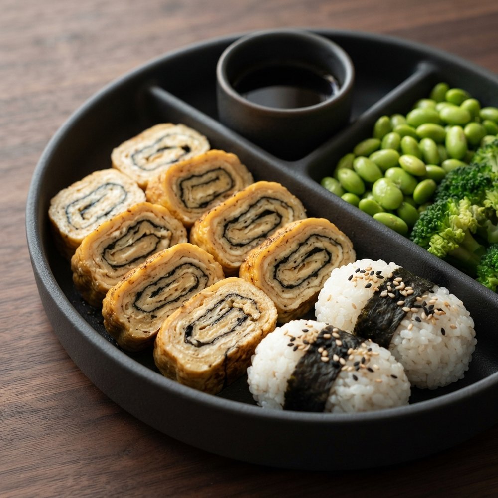 Japanese Tamagoyaki Lunch Bento