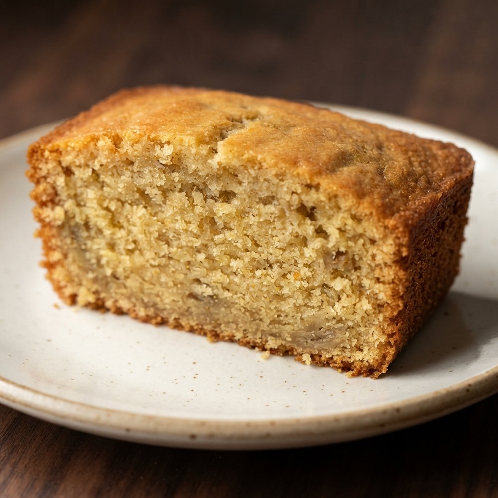 Banana-Infused Cornbread Loaf