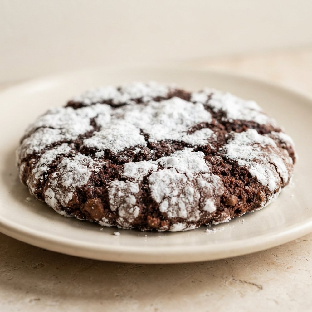 Classic Fudgy Chocolate Crinkles