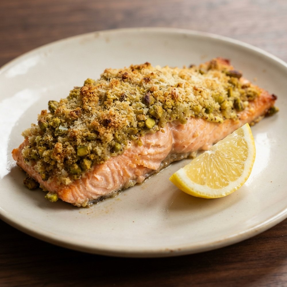 Pistachio-Crusted Salmon