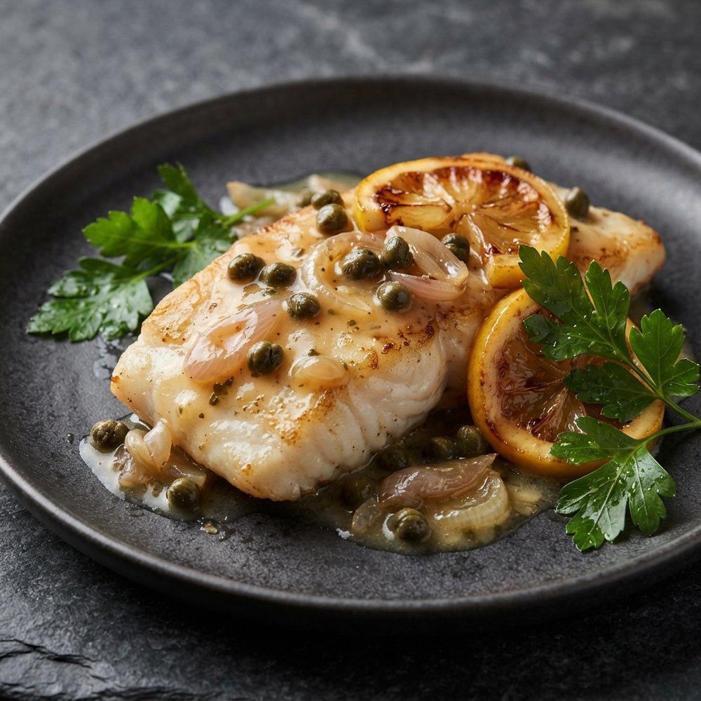 Lemon-Caper Cod Piccata