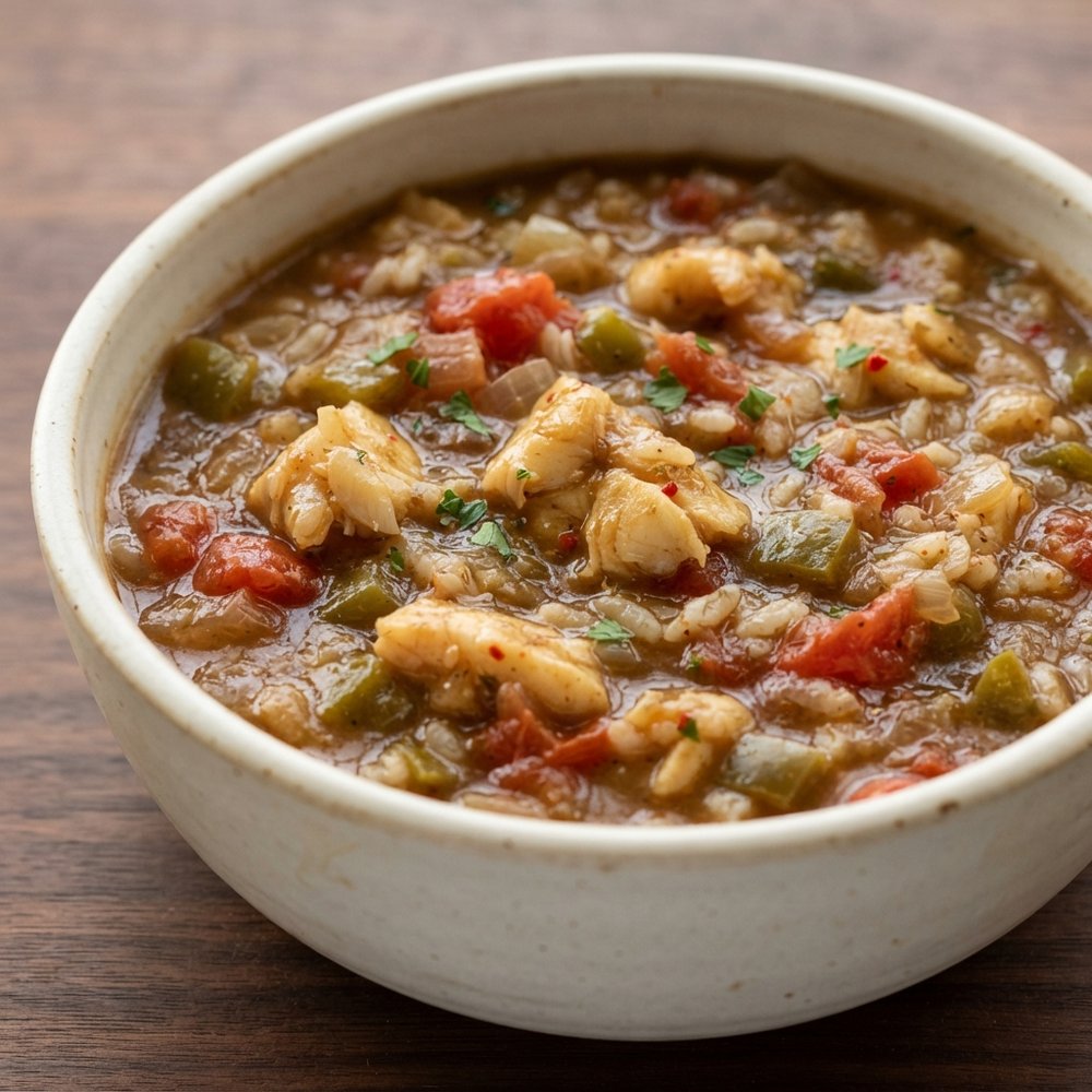Catfish Étouffée with Rich Roux and Tomatoes