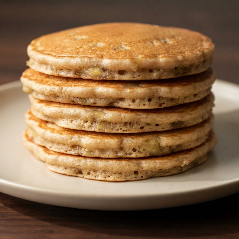 Peanut Butter Banana Pancakes