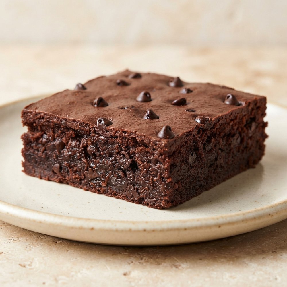 Fudgy Black Bean–Avocado Brownies