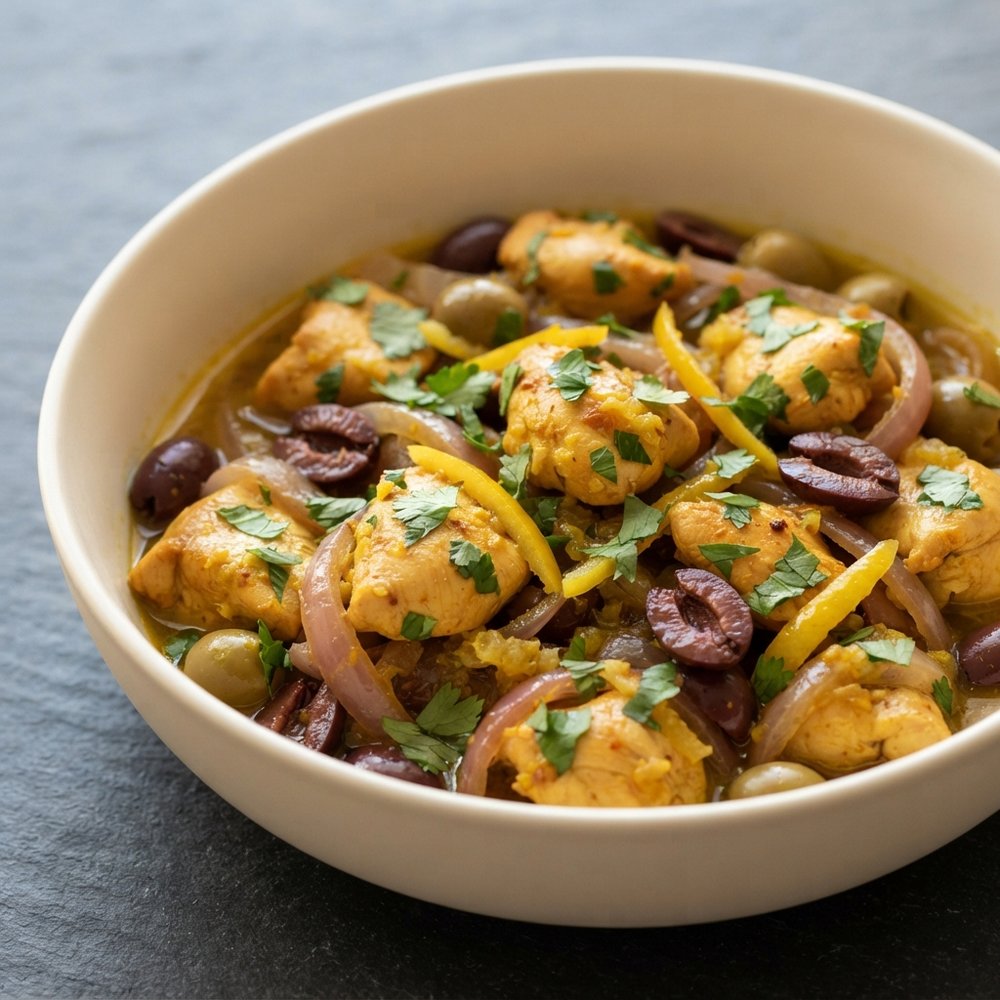 Instant Pot Moroccan Chicken Tagine
