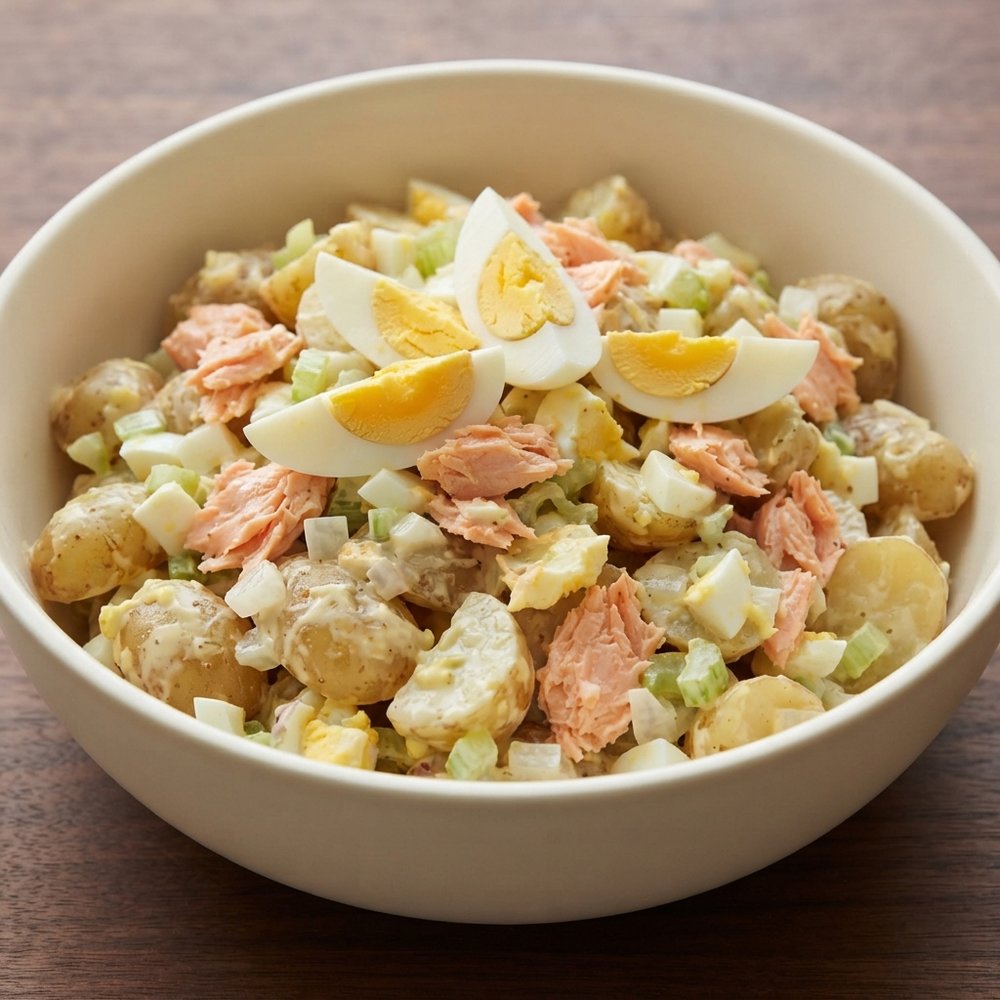 Creamy Salmon and Potato Salad