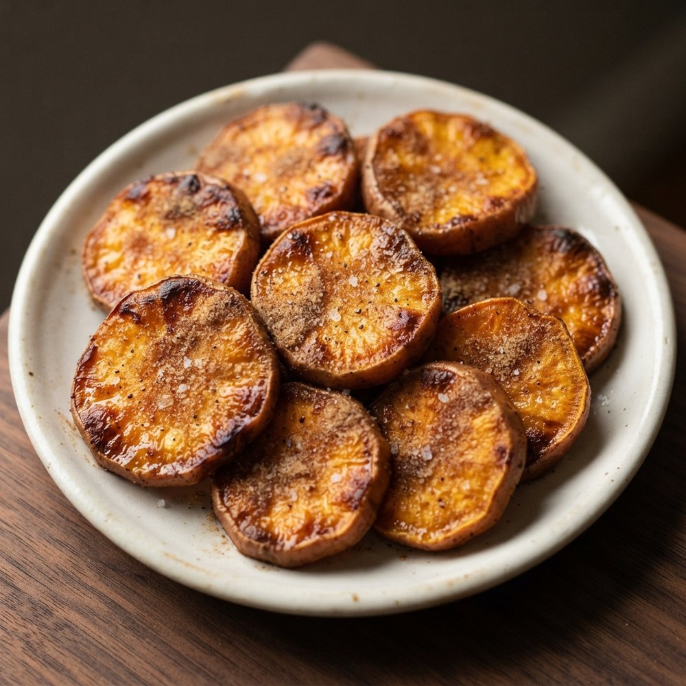 Cinnamon-Browned Roasted Sweet Potatoes