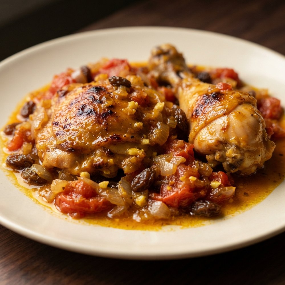 Greek-Style Braised Chicken