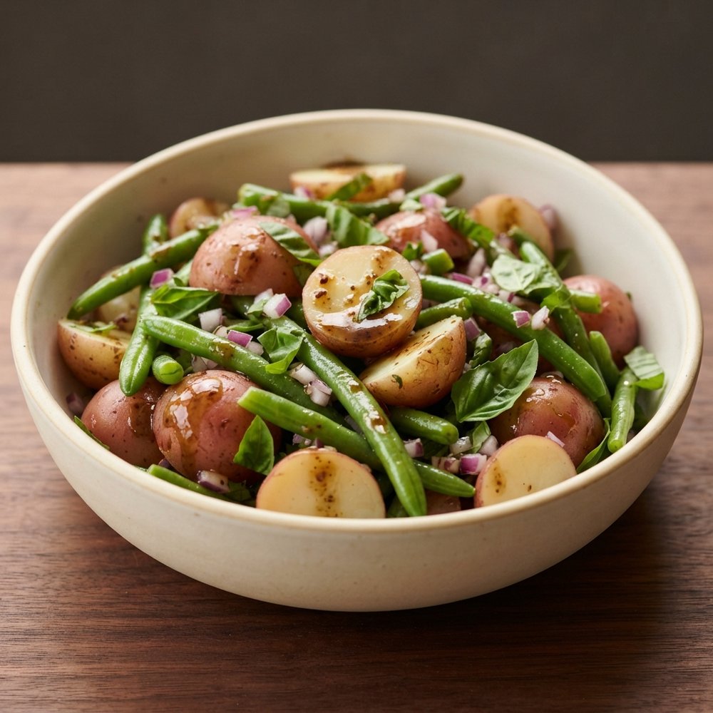 Potato and Green Bean Vinaigrette Salad