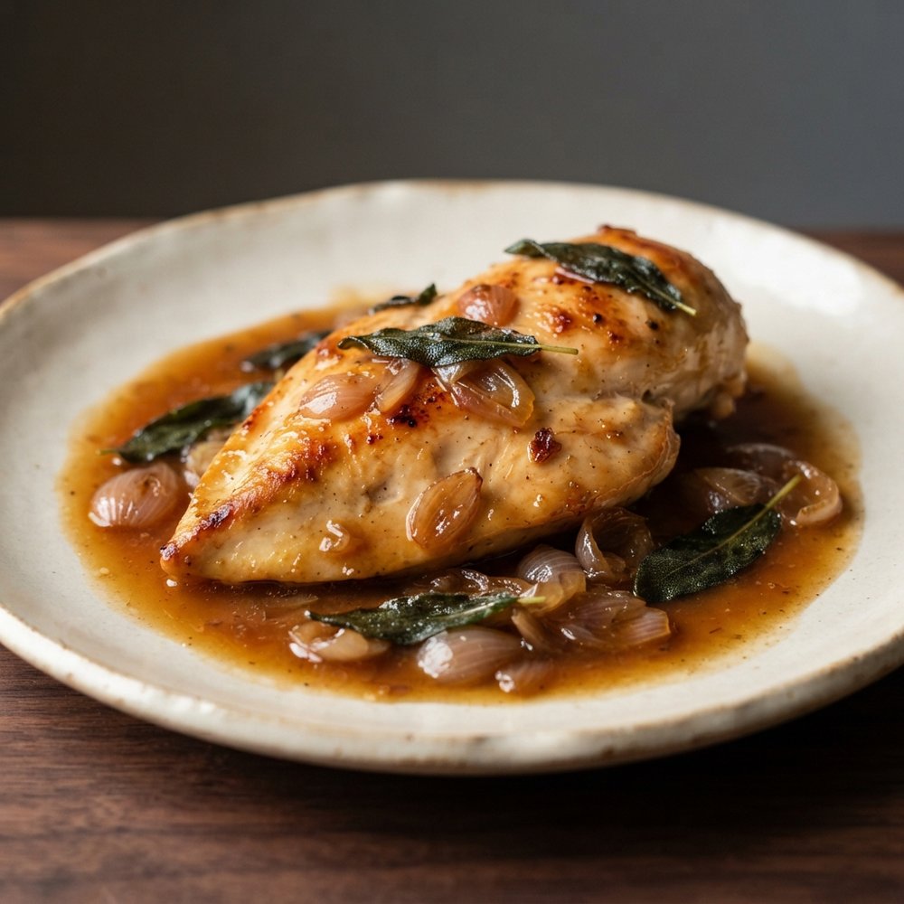 Cider-Glazed Chicken Breasts