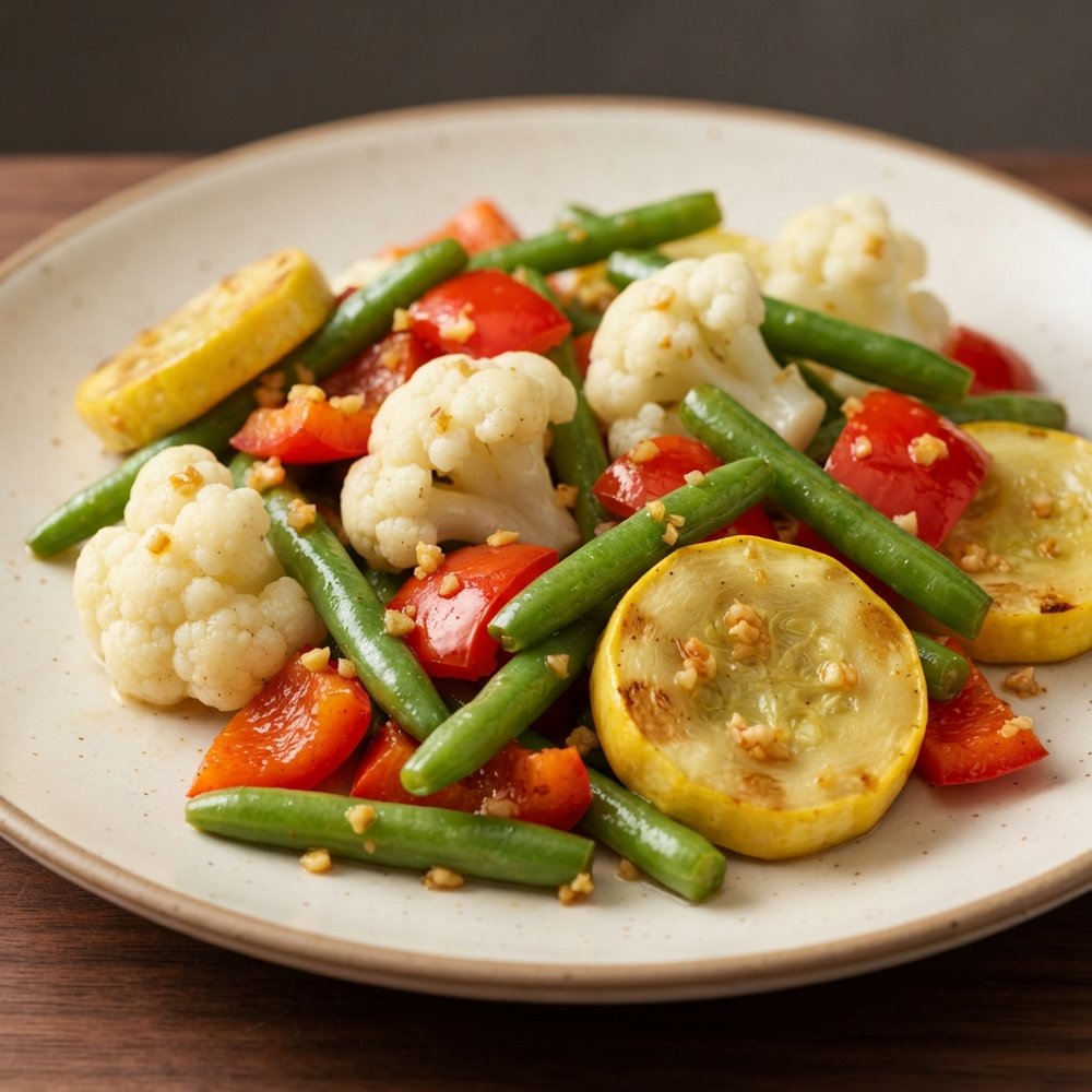 Garlic Skillet Vegetables