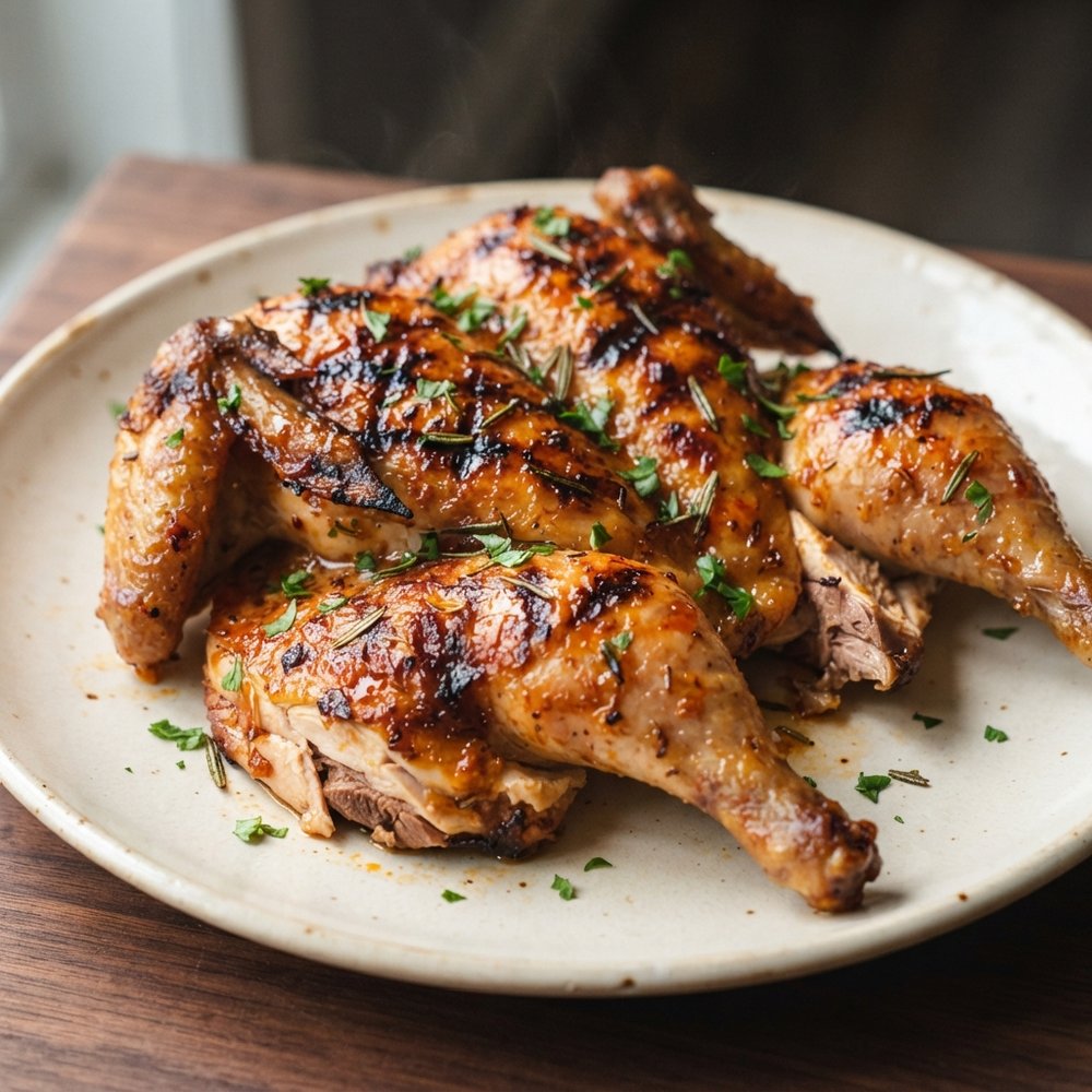 Chef John's Calabrian-Style Cornish Hens