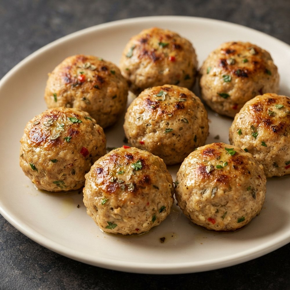 Herbed Italian-Style Tofu Meatballs