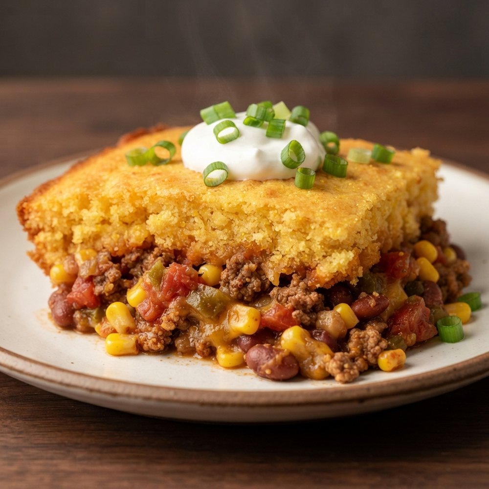 Taco Cornbread Casserole