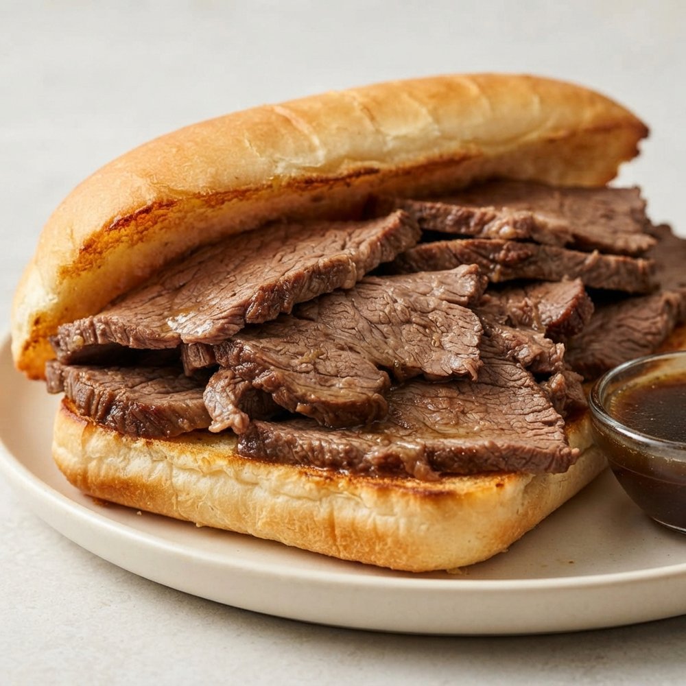 Easy Slow Cooker French Dip