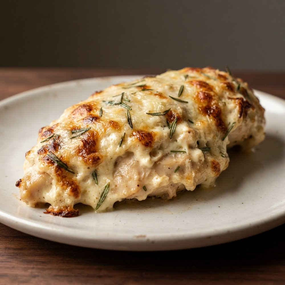 Garlic-Rosemary Parmesan Mayo Chicken
