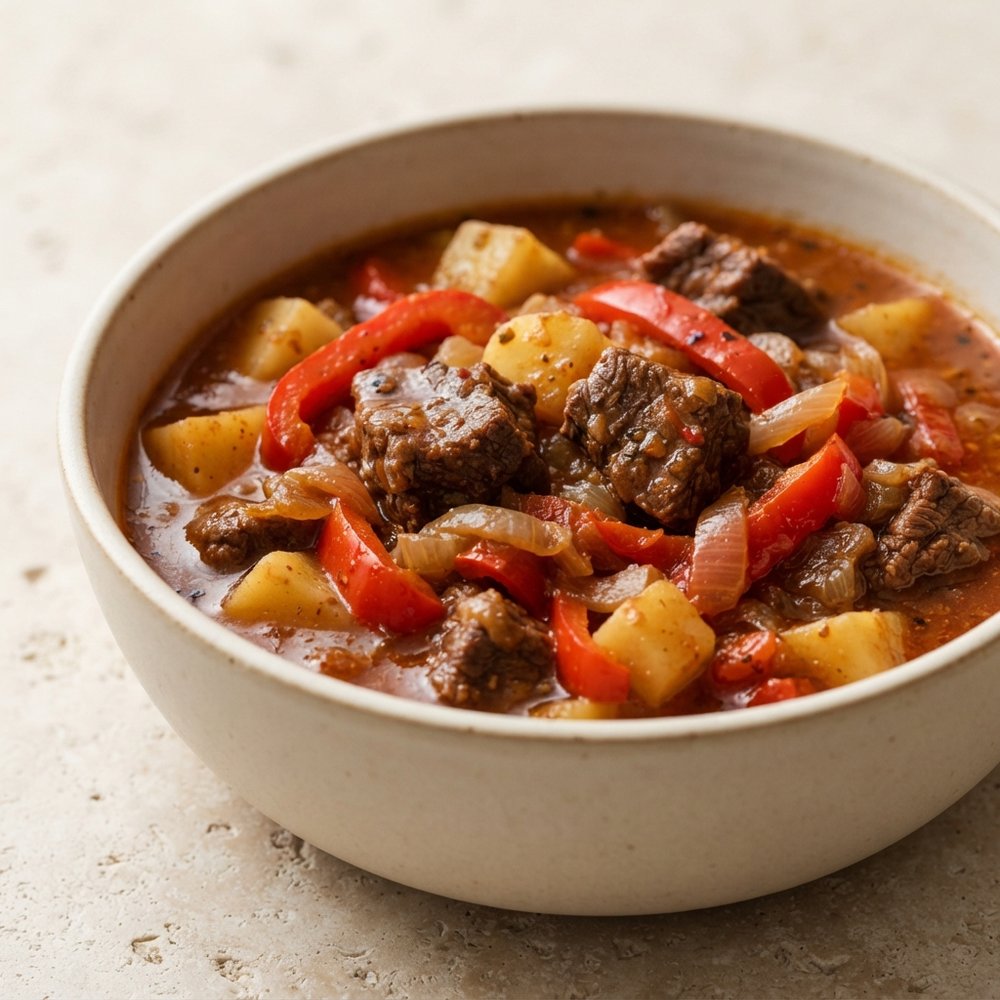 Set-It-and-Forget-It Slow Cooker Carne Guisada