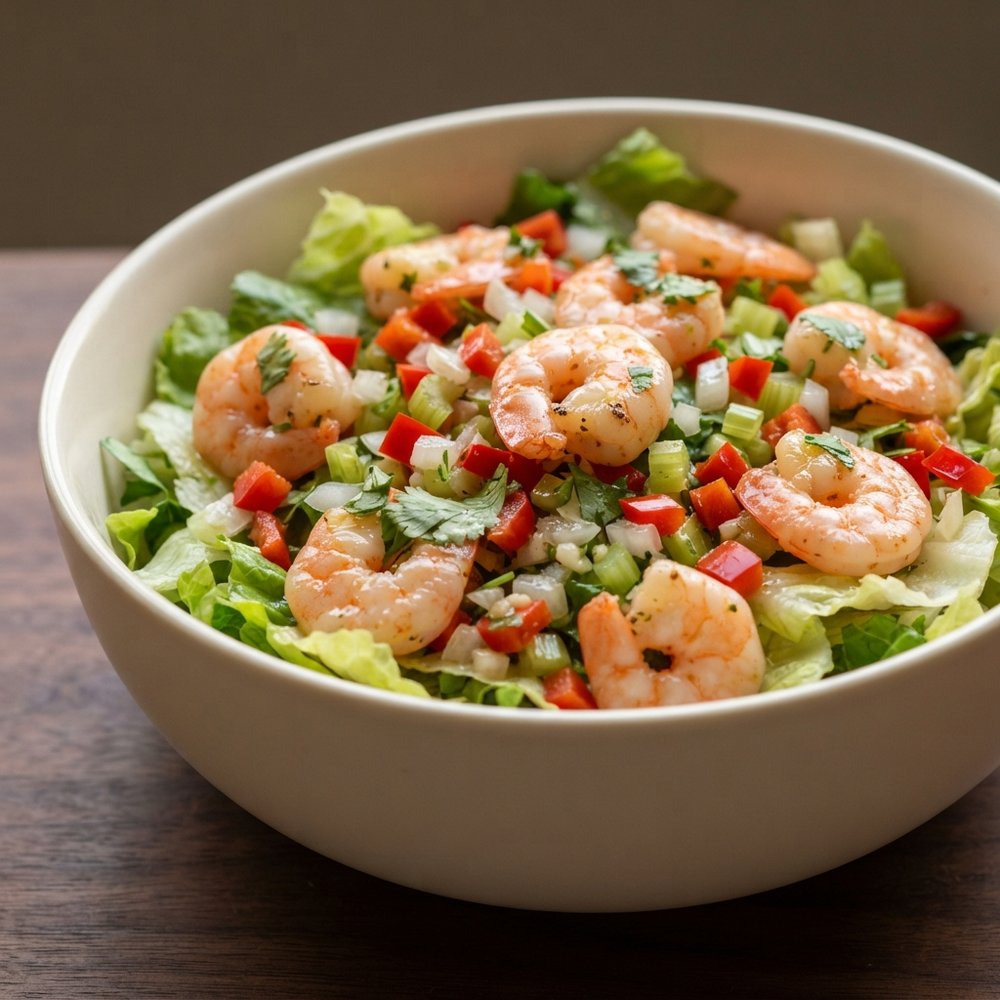 Italian Grilled Shrimp Salad