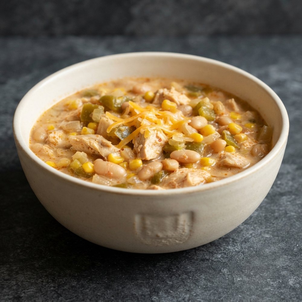 Southwestern White Chicken Chili