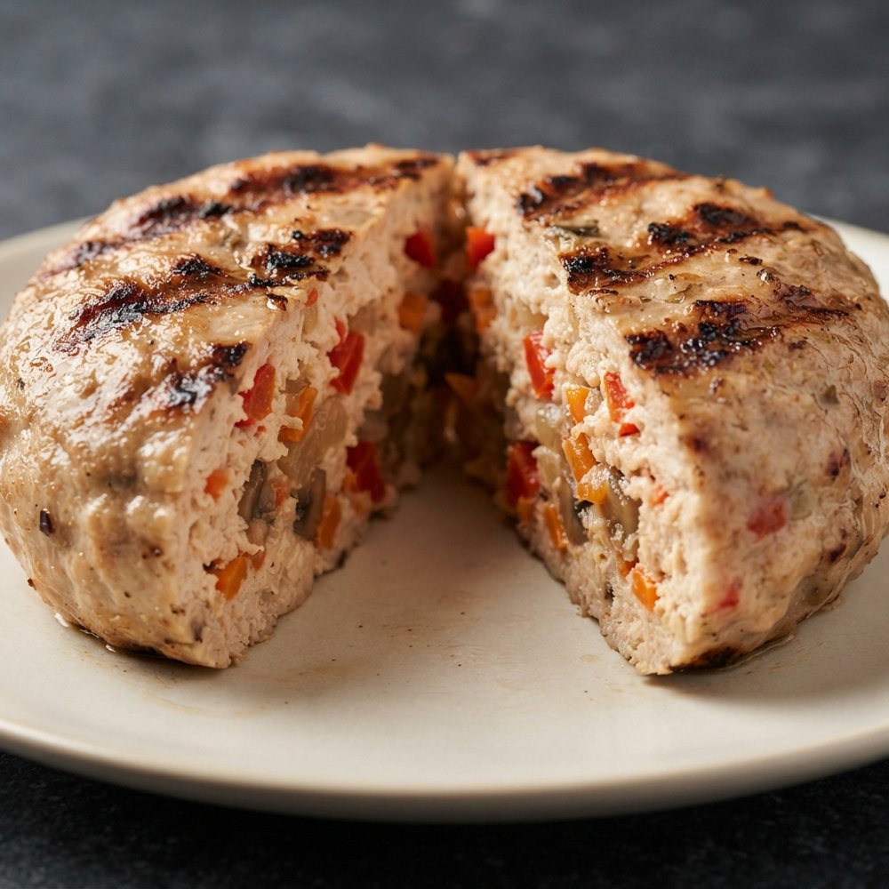 Char-Grilled Chicken Burger Patties