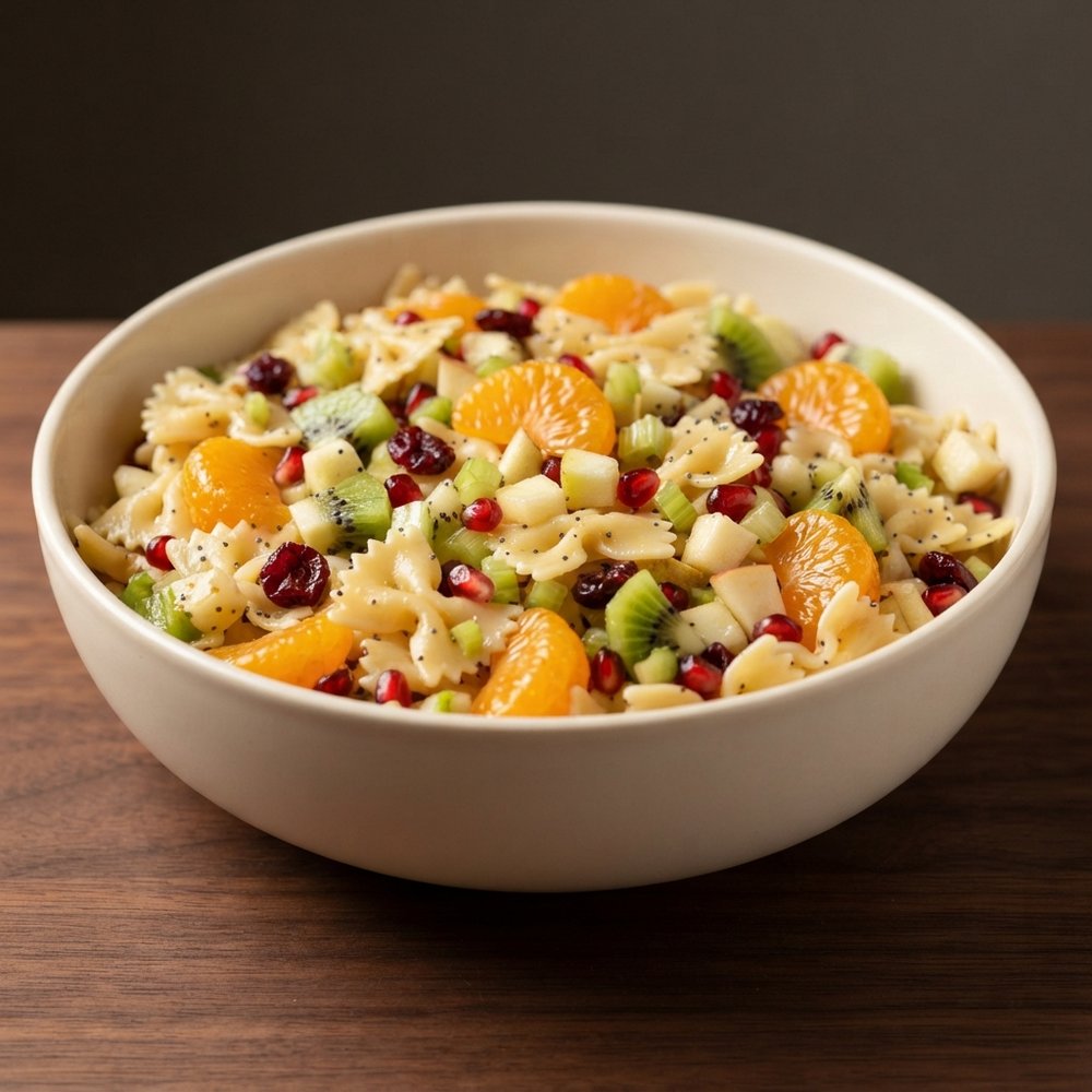 Winter Fruit and Pasta Salad