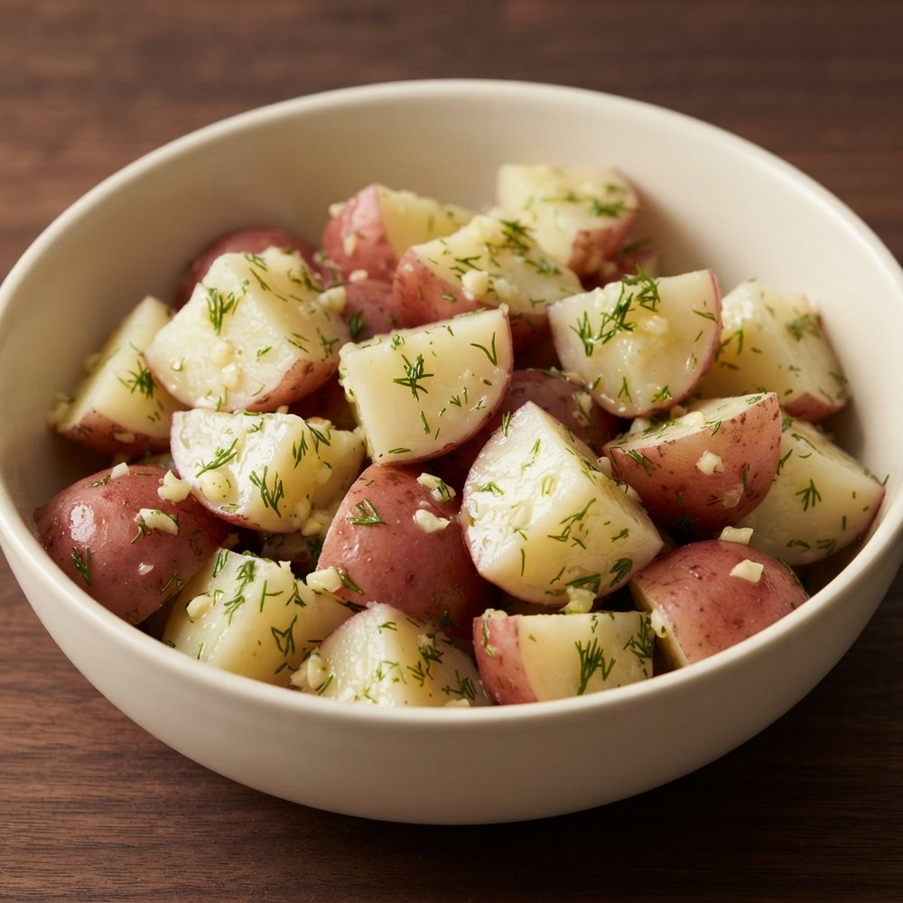 Garlic Dill New Potatoes