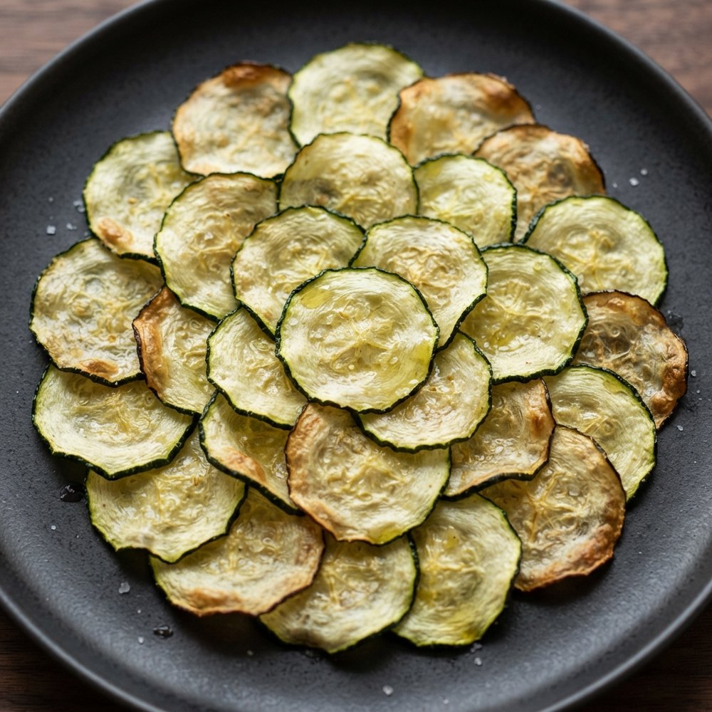 Easy Baked Zucchini Chips