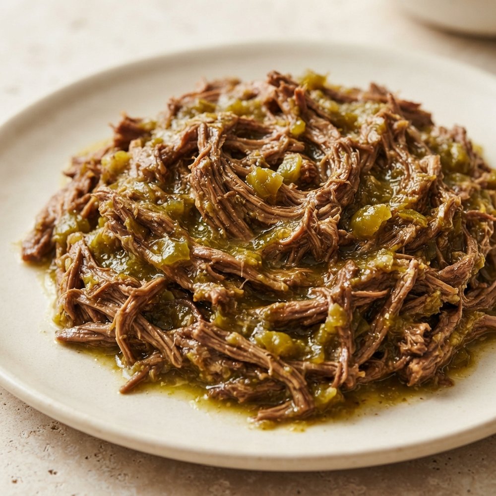 Crockpot Beef and Pork Machaca
