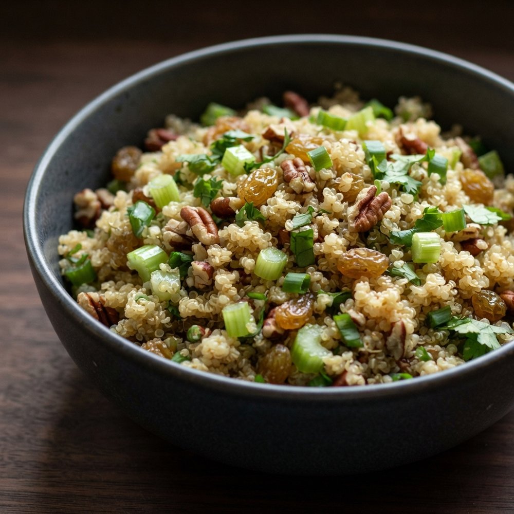 Quinoa Salad with Nuts and Dried Fruit