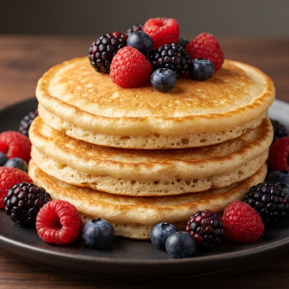 Plant-Based Fluffy Pancakes
