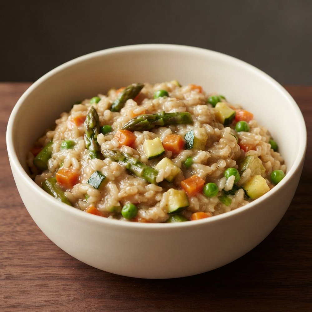 Brown Rice and Vegetable Risotto