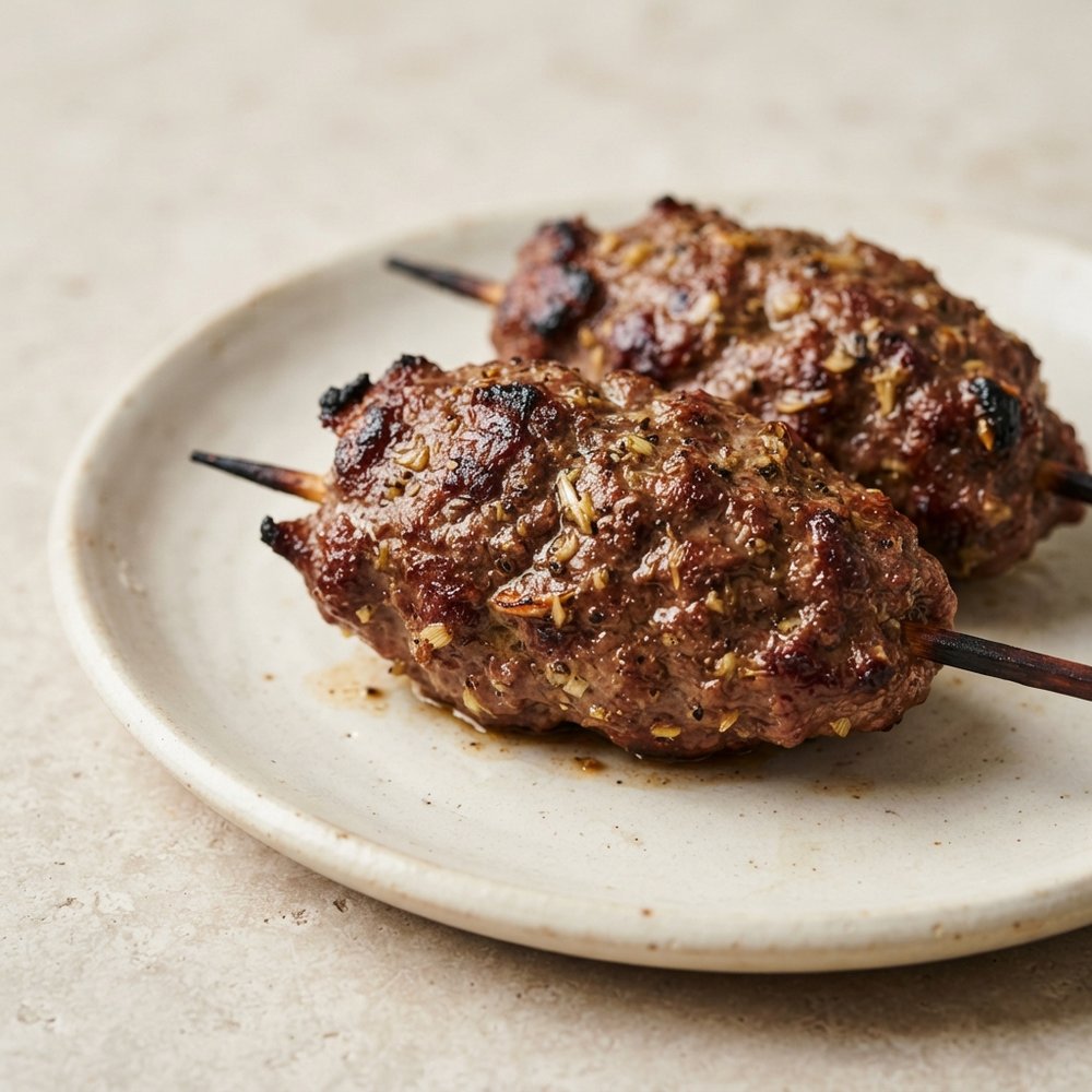 Grilled Lemongrass Beef Kebabs