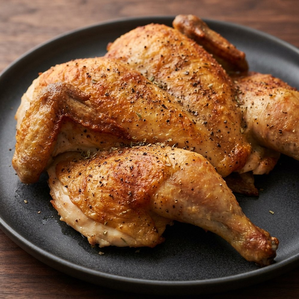 Chef John's Brick-Pressed Chicken