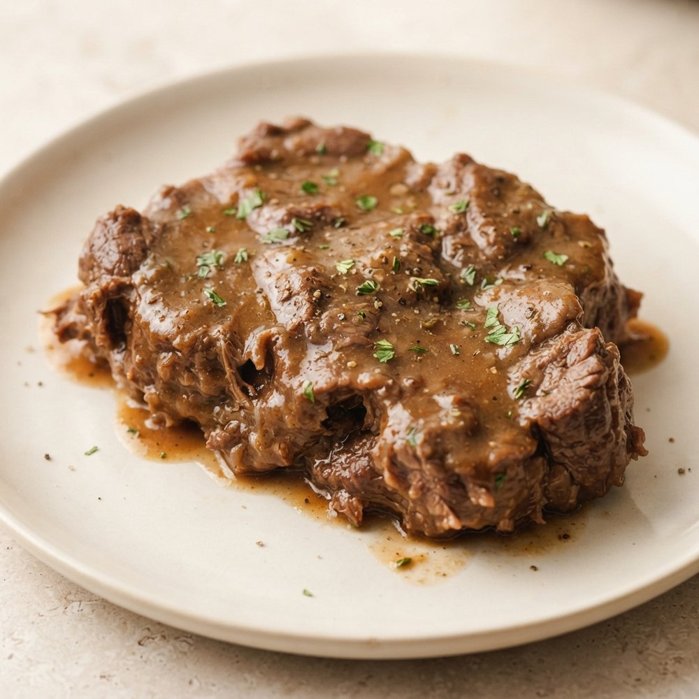 Three Packet Slow Cooker Roast