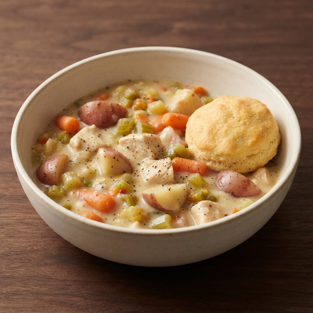 Slow Cooker Chicken Pot Pie Stew