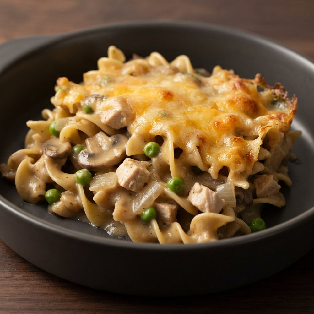 Creamy Turkey and Noodle Bake