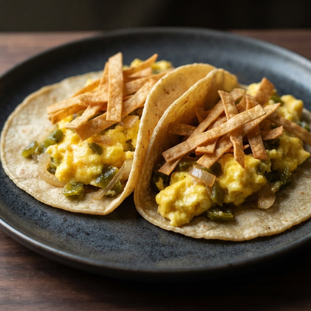 Migas Breakfast Tacos