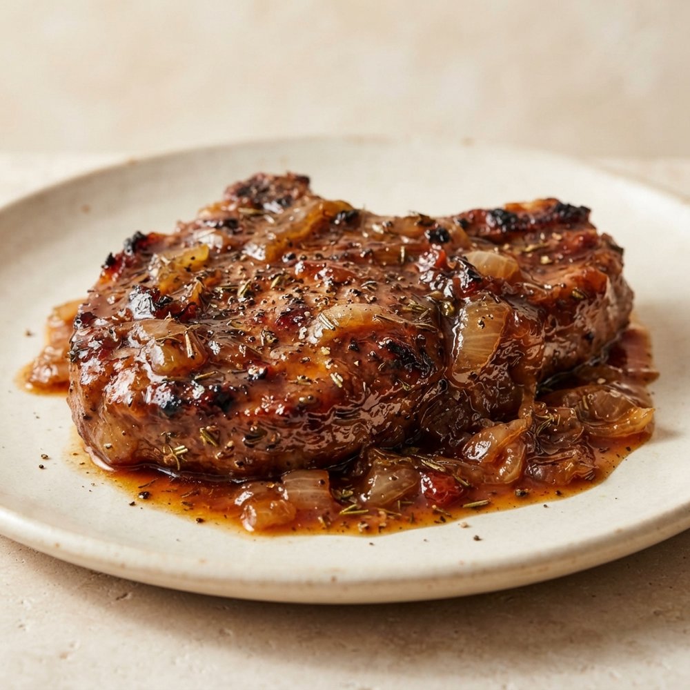Crockpot Lamb Chops with Honey-Dijon and Herbs