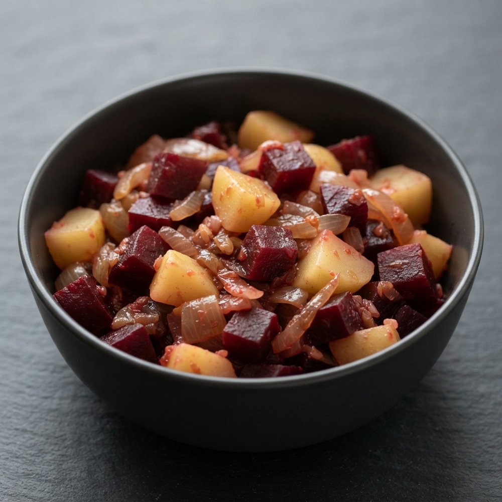 Key Sir Alicha: Ethiopian Beet and Potato Medley