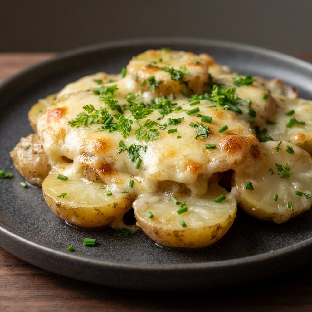 Herbed Gruyere Potato Casserole