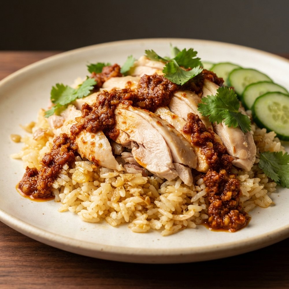 Nong's Thai Chicken and Rice (Khao Man Gai)