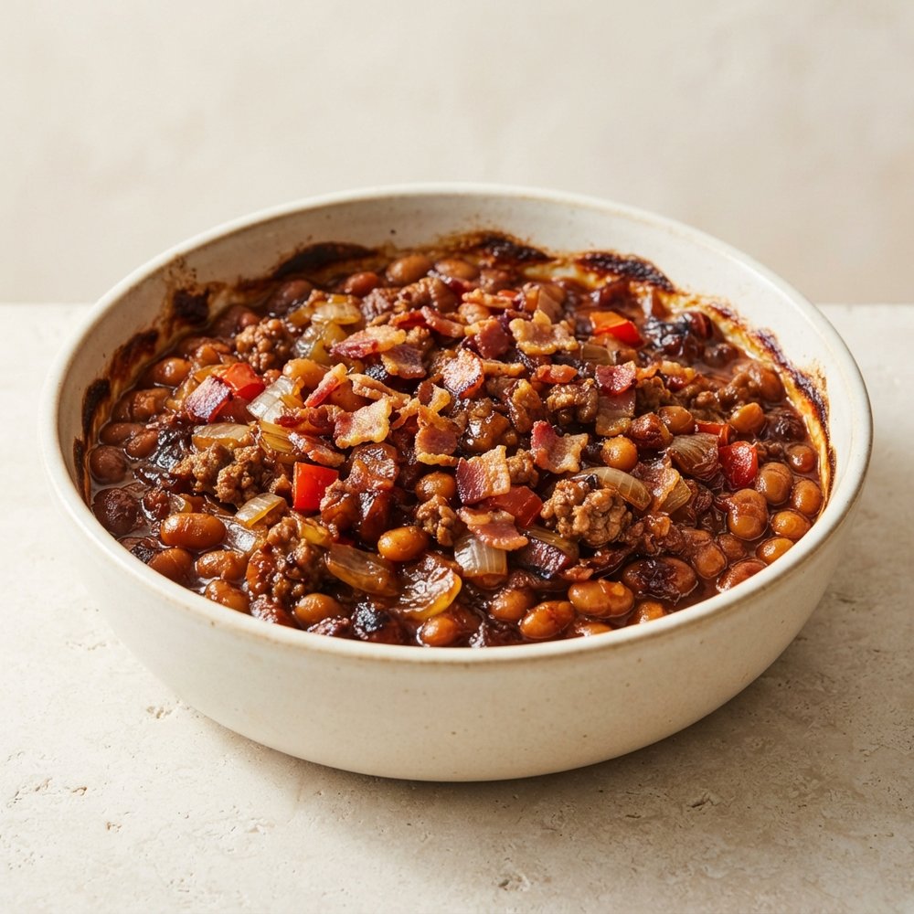 Ultimate Loaded Baked Beans