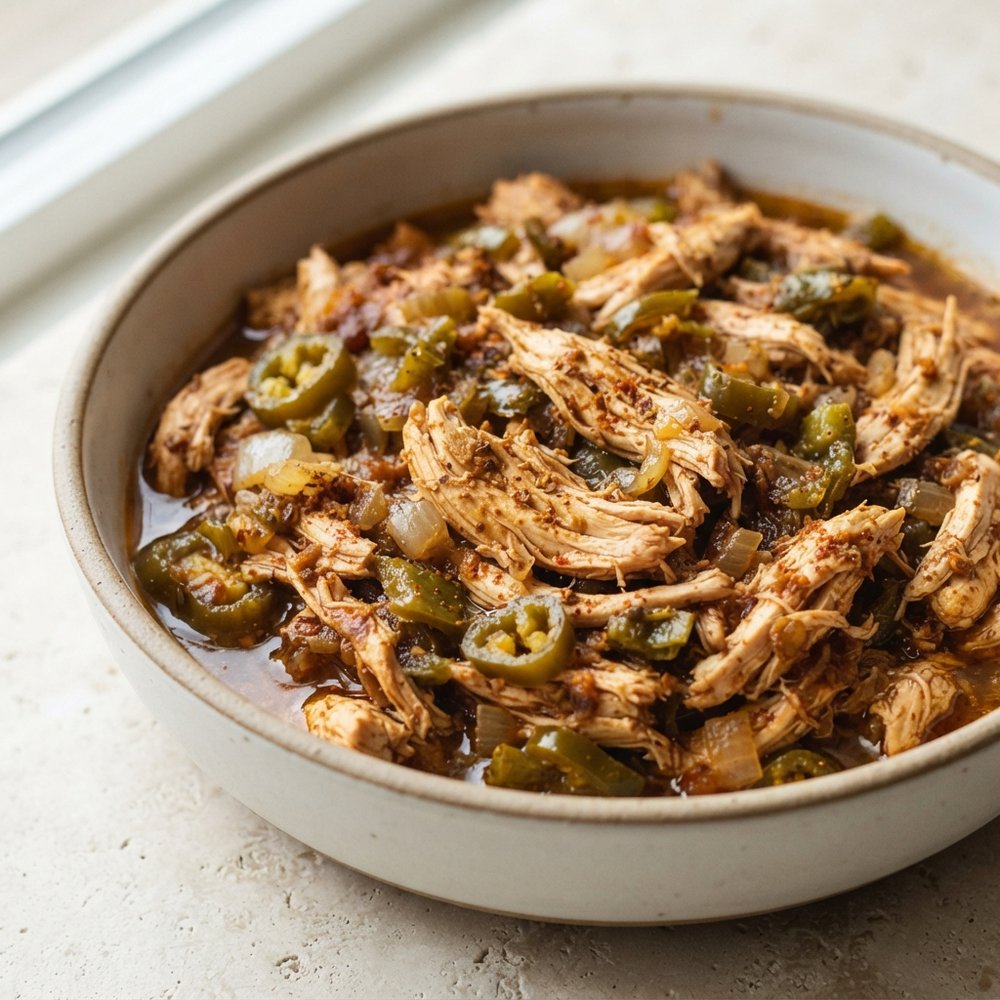 Crockpot Chicken Carnitas