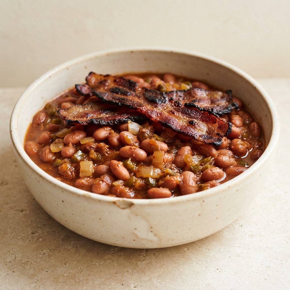 Frijoles Borrachos (Drunken Baked Beans)