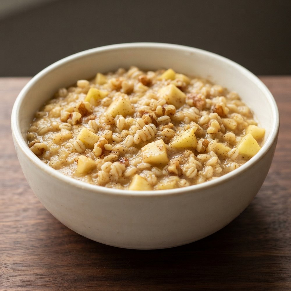 Barley and Apple Breakfast Porridge