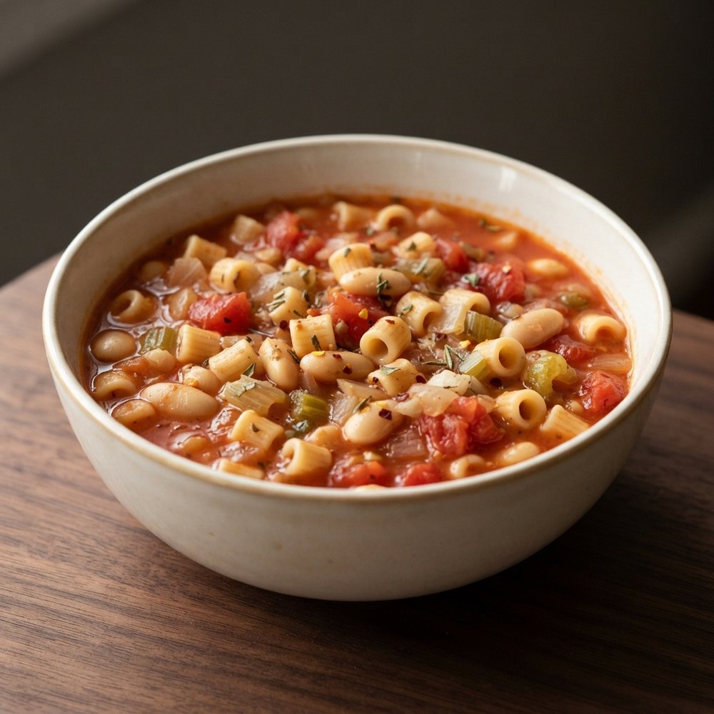 Pasta e Fagioli (Italian Pasta and Beans Soup)
