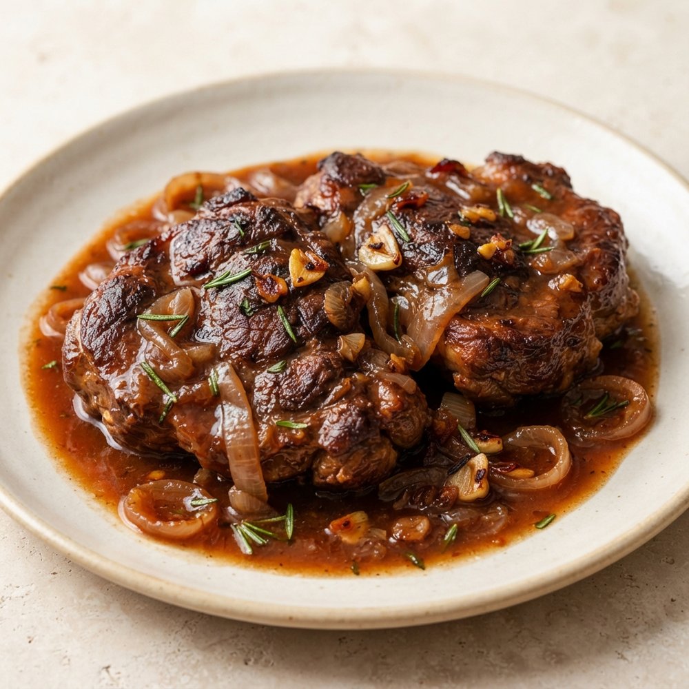 Red Wine–Braised Lamb Shoulder Chops