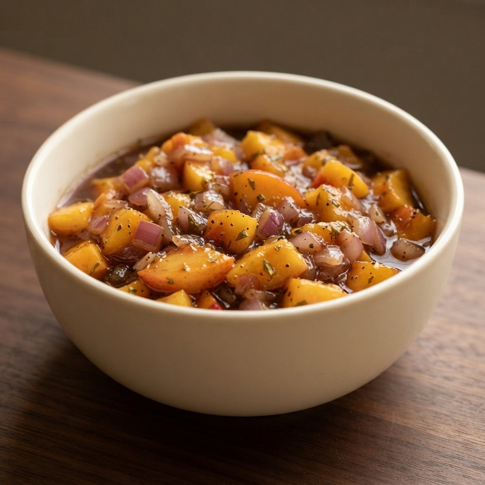 Bright Nectarine Salsa