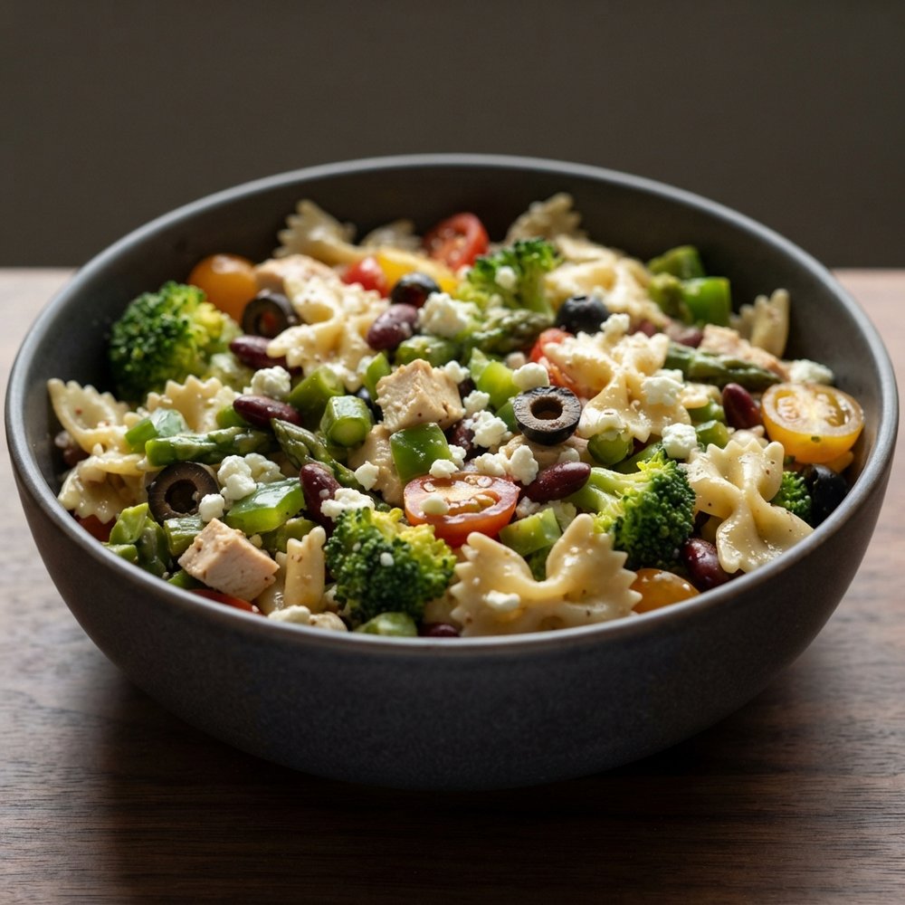 Backyard Bow Tie Pasta Salad