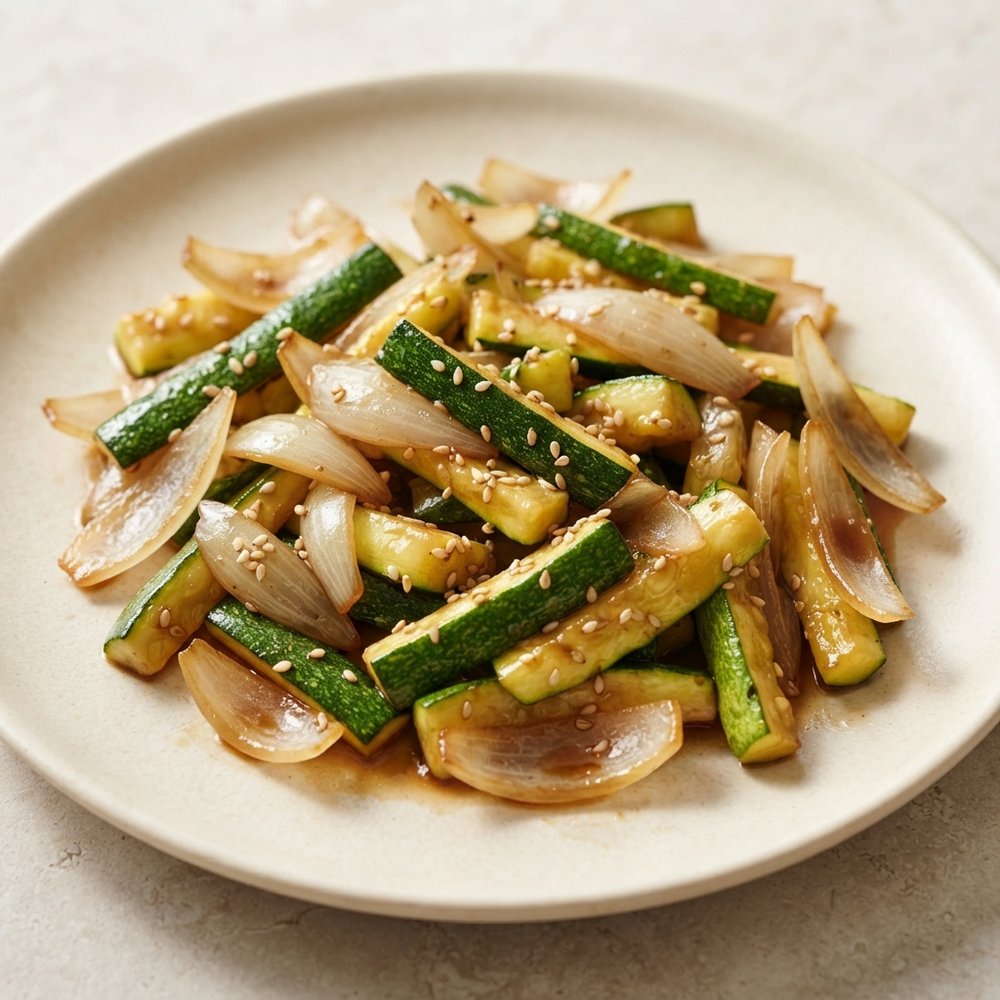 Japanese Steakhouse-Style Zucchini